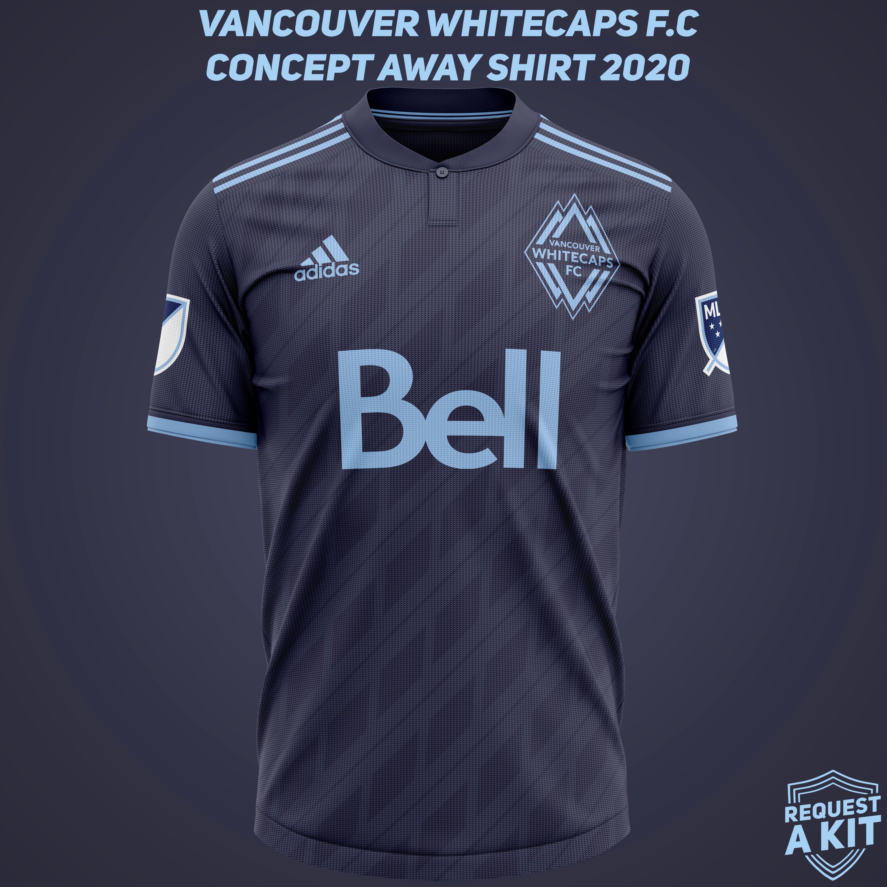 Vancouver Whitecaps 2020 adidas Away Kit - FOOTBALL FASHION