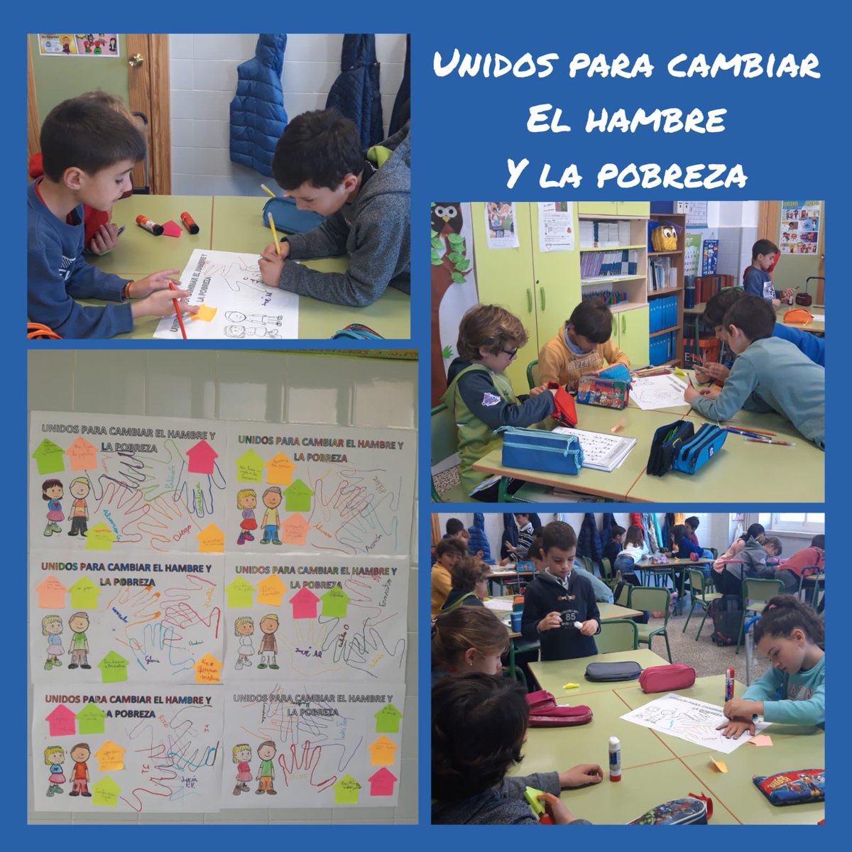 MaristasGranada's tweet photo. Esta semana estamos llevando a cabo las tutorías de la Semana Solidaria en nuestro colegio, a través de los Objetivos de Desarrollo Sostenible. #MaristasCambia #changechance #ODS @ONGDSED https://t.co/Z6BMoj9H5O