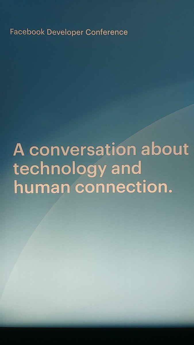 Good morning #F82019! I'm ready for whatever you have up your sleeve (probably involving humans, robots and a lot of chat about privacy)