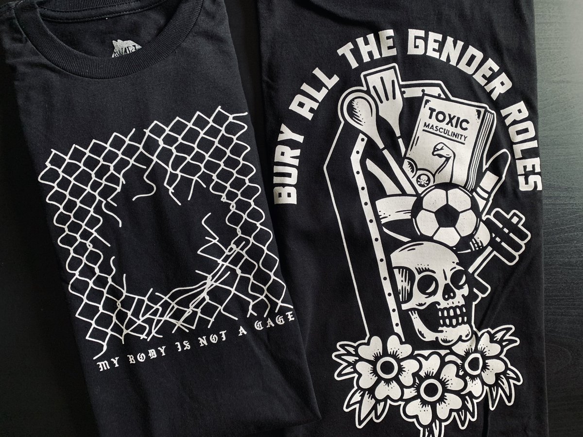 awarewolfco's tweet image. my body is not a cage ⛓ bury all gender roles ⚰️