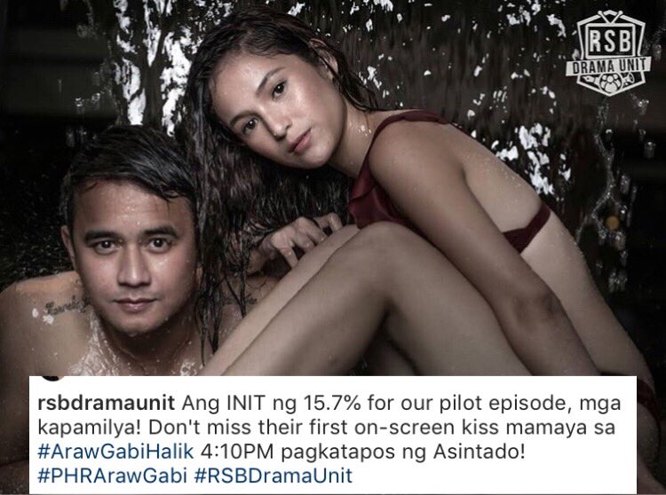 Juanbie_Royals's tweet photo. Maraming maraming salamat Kapamilya sa pagtutok sa Pilot Episode ng Araw Gabi! 15.7% tayo! 

@1migueldeguzman @barbieeimperial @RSBDramaUnitNew @callmecarlough 
#ArawGabiPagsibol https://t.co/2gW8N4Zk4t