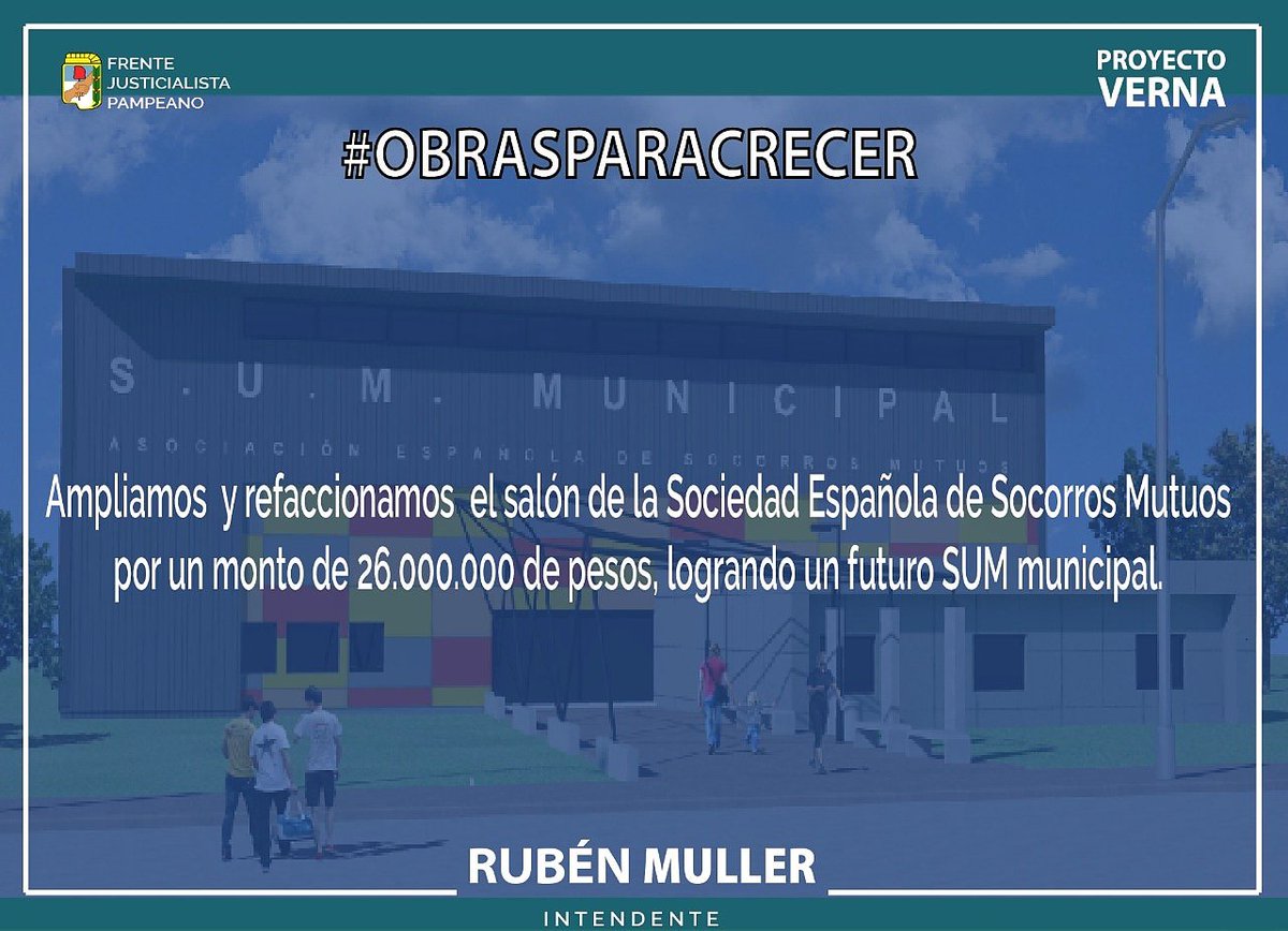 PJAlpachiri2019's tweet photo. Sigamos juntos este camino para hacer de Alpachiri un lugar donde todos queramos vivir.
#JuntosparaSeguirCreciendo
#ZiliottoGobernador
#RubenIntendente
#AbelViceintendente
#TatoJuezdePaz https://t.co/Oeof3d5WCi