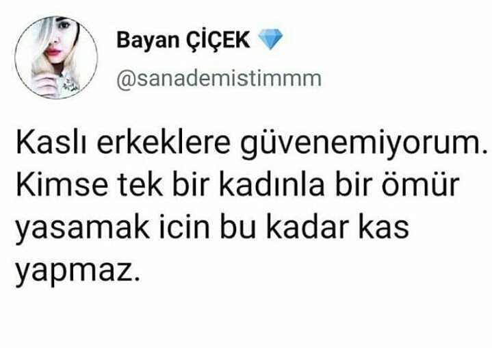 Anlayın artık biz #balıketli erkekleri