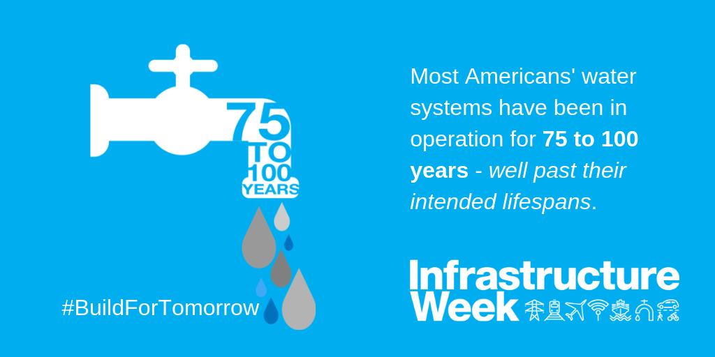 JerseyWaterWrks's tweet photo. Did you know that many of our water systems have been operated long past their intended lifespans?
#BuildforTomorrow #InfrastructureWeek #InfrastructureWeekNJ @InfraWeek https://t.co/5ckqMtZMRs