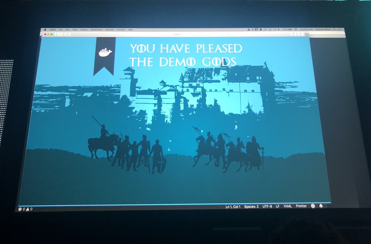 eccresta's tweet image. Building apps easily! @harish_jkumar #dockerenterprise #DockerCon