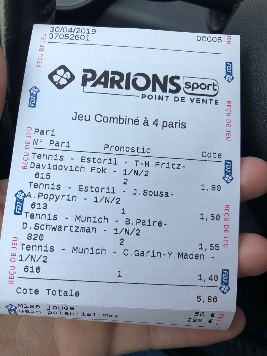 BoozPronos's tweet image. 4/4 pour aujourd'hui et une belle cote a 5.86 qui rentre 👌🏼

C'était annoncé sur mon snap depuis hier ⬇️

snapchat.com/add/julienpfpr…

Je quitte Twitter pour le mois d'avril on continuera d'encaisser sur mon snap sans leurs putain de mauvais oeil 👁