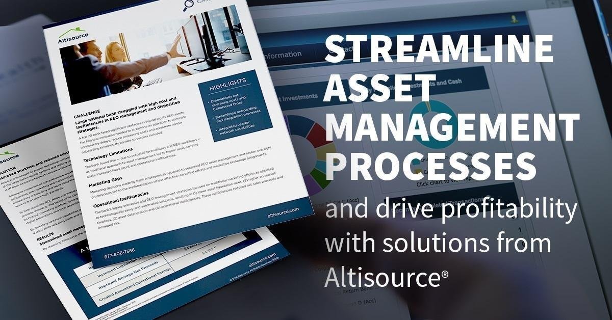 Altisource's tweet image. Discover how Altisource&apos;s technology-enhanced processes significantly improved one top-20 bank&apos;s REO management and disposition strategies: ow.ly/YvqM50t6Mc9