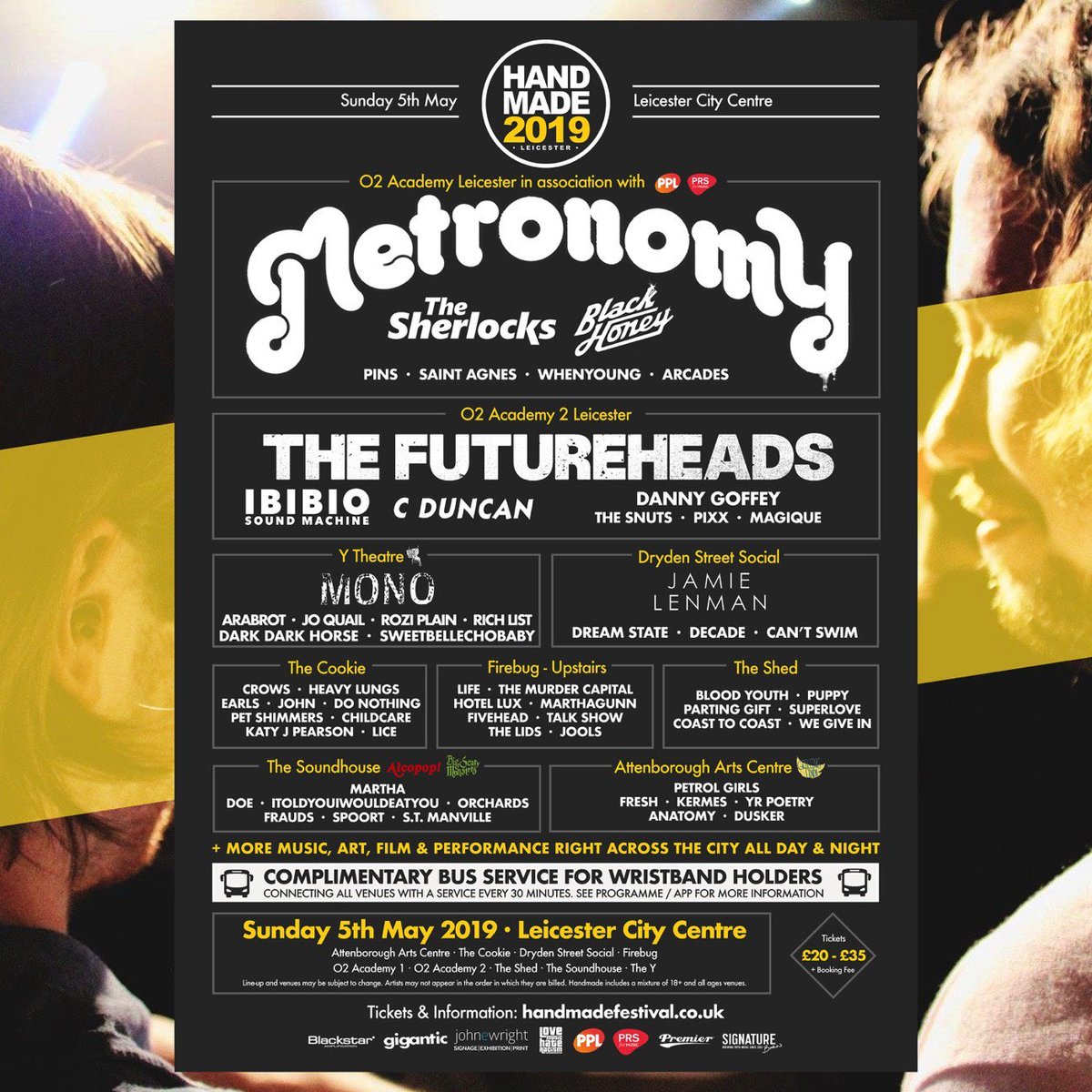 ANATOMYleics's tweet photo. @HandmadeTotally @AttenboroughAC @stmanville @kermesforever @freshpunks @Petrol_Girls More recommendations: @sweetbellechobb at @TheYTheatre, @ITYIWtweetyou and @MarthaDIY at @ilovealcopop stage at @The_Sound_House and @metronomy at @O2AcadLeicester. Or everything, really. https://t.co/NfzF8obdhU