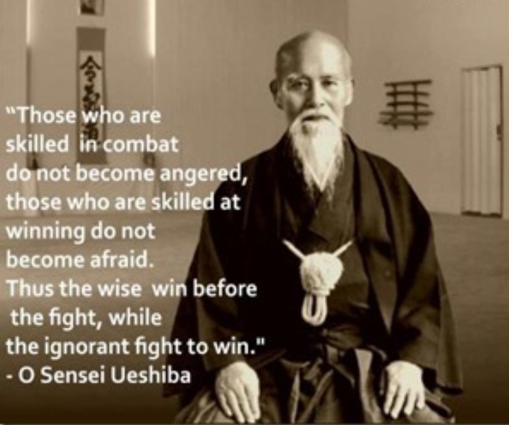 petervanlier's tweet photo. Wijze woorden van O'Sensei! #osenseiknows #aikido #quote https://t.co/3YtwBJXAH2