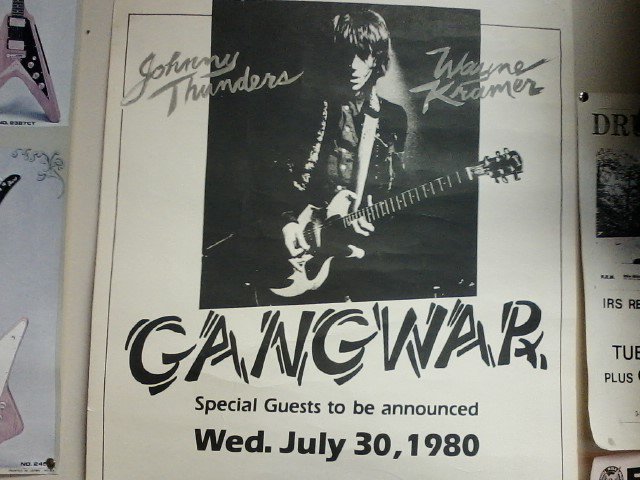 Happy Birthday to Wayne Kramer of Gangwar (& MC5) 