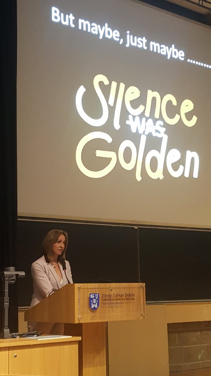 JulieRegan_'s tweet image. Huge thanks to each of the inspiring speakers at our #TrinityWeek @ClinSpeechTCD seminar today @KateAllatt @MartineSmith4 @Yvonne_M_Lynch @FMNchoir @CarolineJagoe @chessmartinez. An afternoon full of laughter, tears, wonderful singing and empowerment! 😄