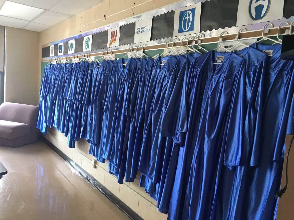SBSBlazers's tweet photo. "The gowns were ironed, and hung with care in hopes that May Crowning soon would be there!" May 3rd, 10:00 AM, St. Barnabas Church.
#honormary #livingrosary #eigthgradetradition #maythird https://t.co/bCnwNpQIfP