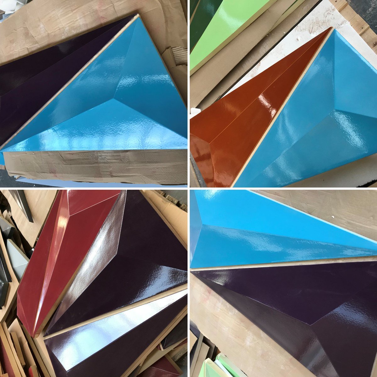 Faience Cladding Tiles all ready to go for West Yorkshire Playhouse, Leeds. 

These have been made for our client Bam Construction by Darwen Terracotta.

#faience #cladding #tiles # construction #roofing #bamconstruction #darwenterracotta