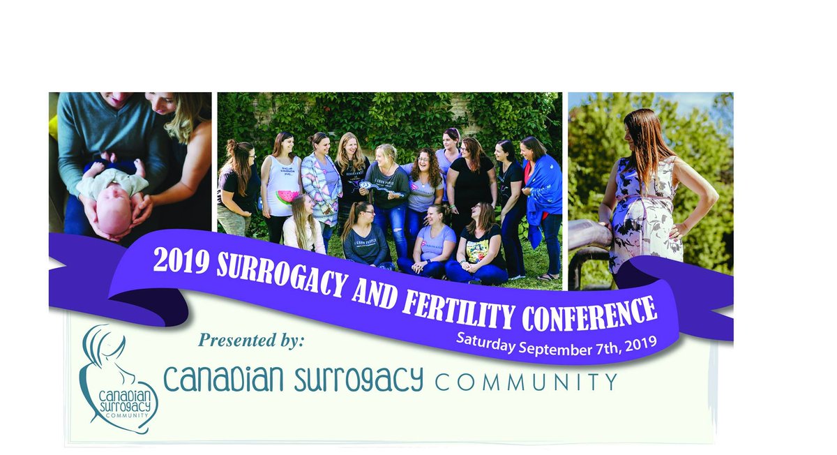 SurrogacyCSC's tweet image. #canadiansurrgacycommunity is getting ready for our 2019 #surrogacy and #fertility Conference on Sept. 7th!! This will be the EVENT OF THE YEAR! #mustattendevent

TICKETS GO ON SALE TOMORROW and we are sooo excited to meet you :) #womenempowerment