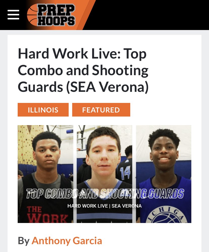 aiathletics's tweet photo. Ryan Evans (2019/Loyola Academy) named in Top Combo &amp; Shooting Guard highlight of Prep Hoops #hardworklive in Madison, WI 🔥 https://t.co/KjPQvbUD9Y
