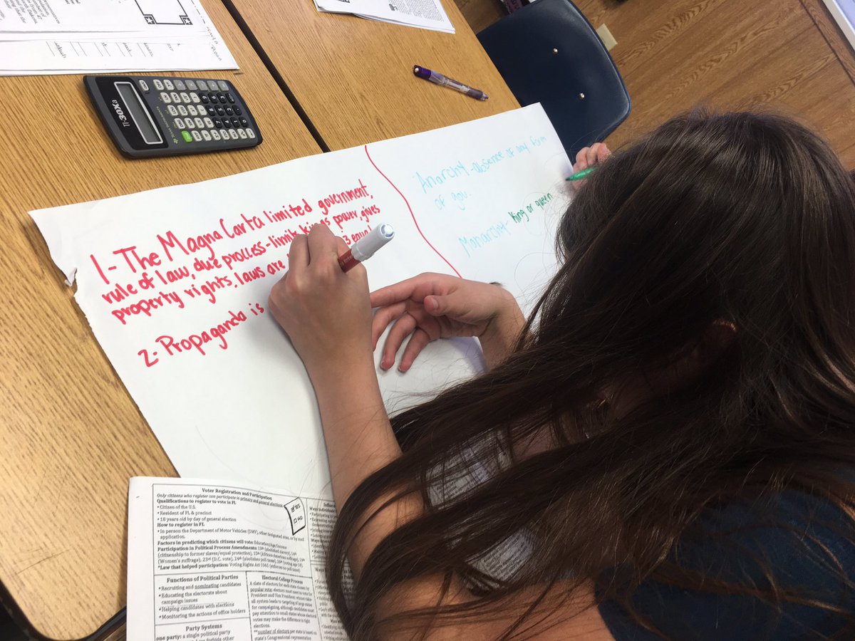 rmilliga's tweet photo. Cross curriculum 7th graders preparing for Civics EOC in ELA #wildcatsmakingadifference https://t.co/3Pzp0Ao6a5