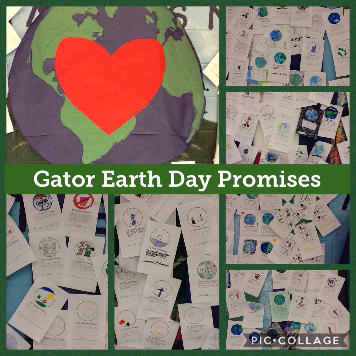 Hoping we can keep our Earth Day promises all year long!#greenbrier25#greenteam#earthday