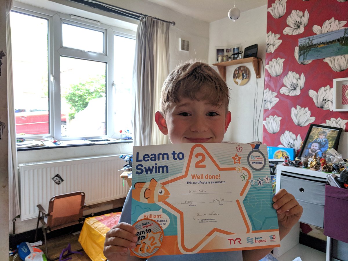 daveydoodlebum's tweet photo. I did it! I moved up to Stage 3 in my Swimming! https://t.co/gYVzUjGH7U