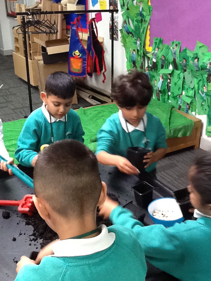 CORENansen's tweet photo. #COREexplorers Reception children are enjoying our new role play area 'Garden Centre.’ They are exploring different tools and resources. #NanSENSATIONAL https://t.co/iz0CWNucbx