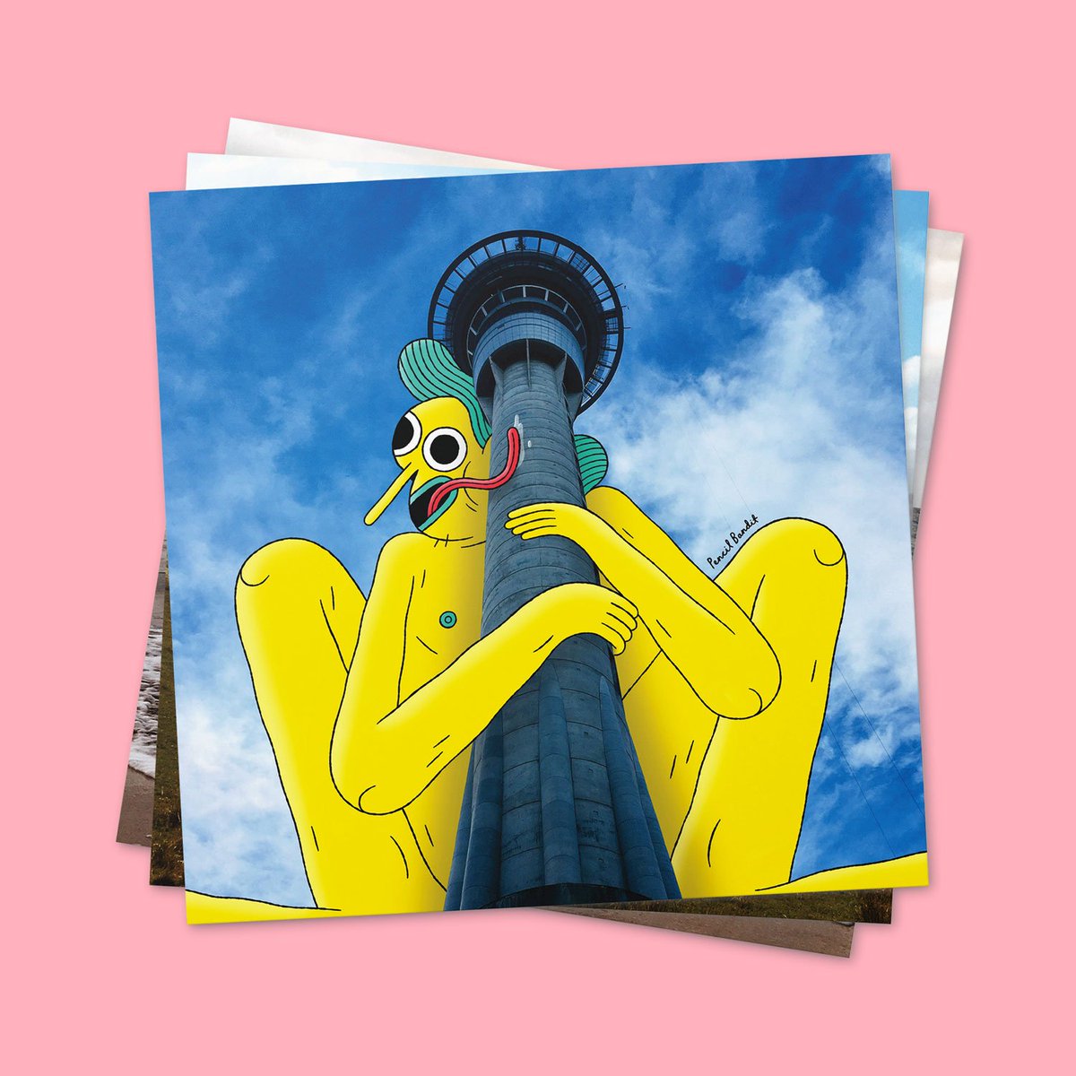 We're huge fans of @pencilbandit's weird, boggle-eyed characters so are super chuffed to welcome him to the fair this weekend! Expect zines, prints, enamel pins and you can even have your own 5-minute portrait done!
Full programme here - print-stuff.co.uk