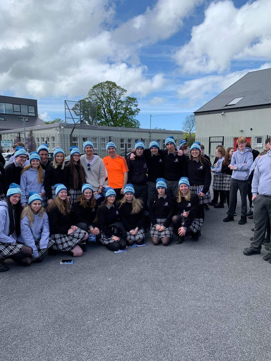 RallyoftheLakes's tweet image. Spectacular PR day for Irish Motorsport  as well as the Cartell Rally Of The Lakes having Michael Fassbender visiting all three secondary schools in Killarney this afternoon on a road safety PR day.
