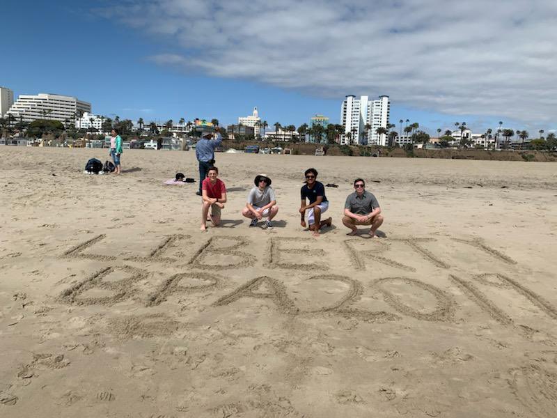Ksnigg's tweet photo. Beach at Santa Monica Pier#Libertybpanlc2019 https://t.co/n125czmK0C