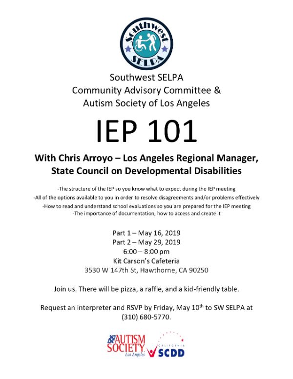 IEP Training with Chris Arroyo - mailchi.mp/6b7e9129b81b/i…