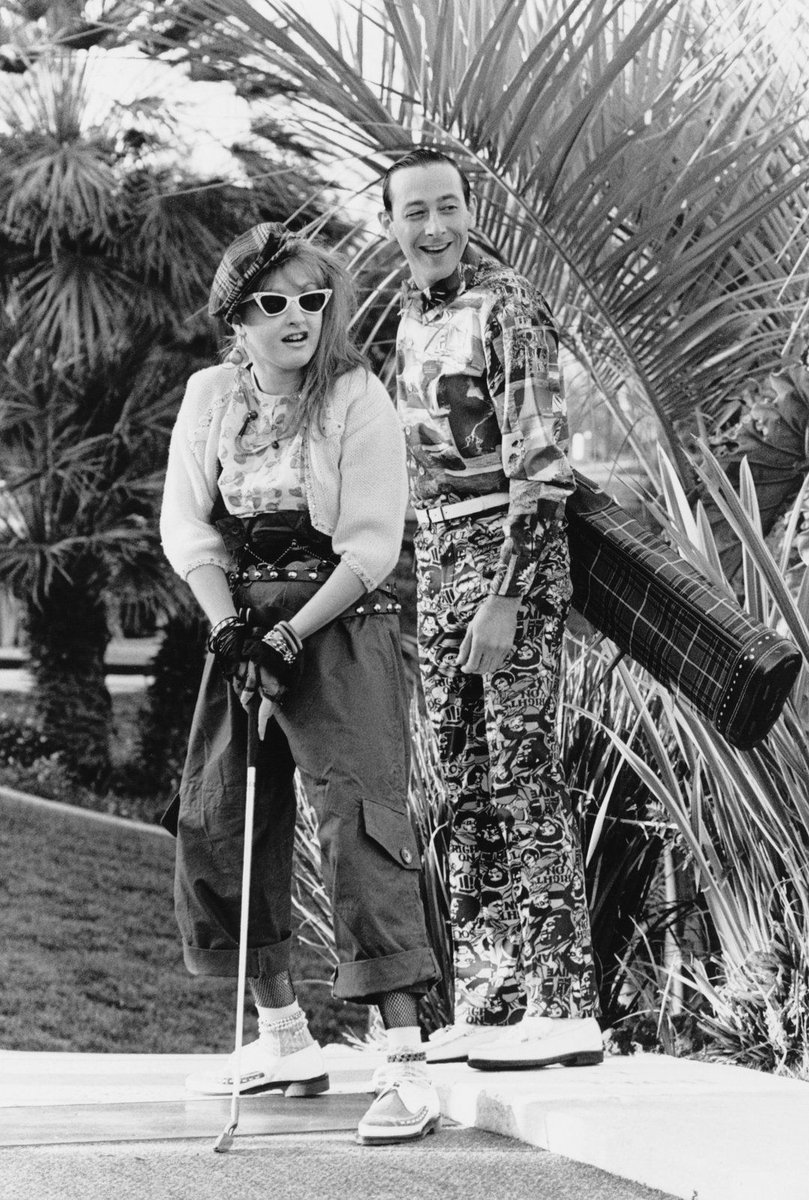 Today's Miniature Golf Day, a great day to play putt-putt with a pal! Like I did with @CyndiLauper back in the eighties!! (Are we cute or WHAT?!)
peewee.com/2019/05/11/hap…

#MiniatureGolfDay #eighties #minigolf #PuttPutt #PeeweeHerman #CyndiLauper