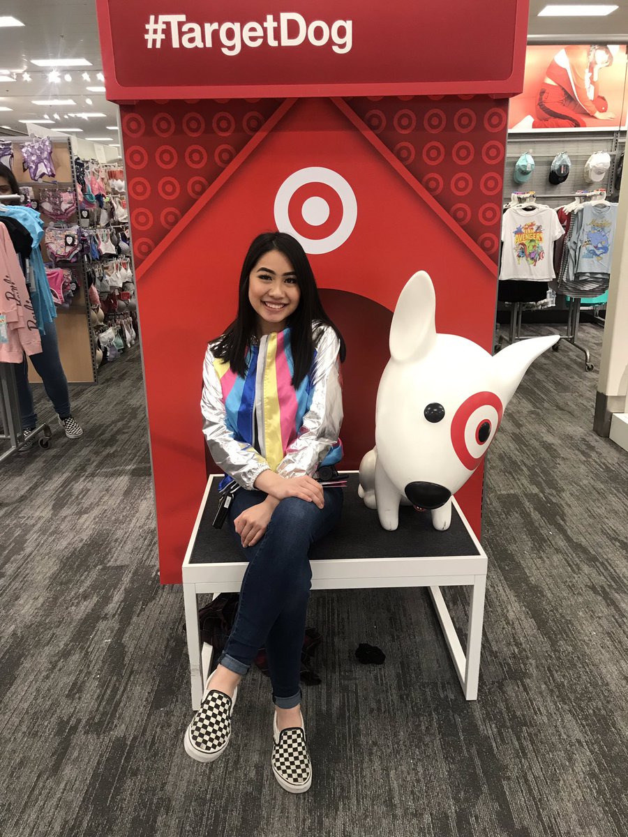 IvyatTarget's tweet image. Had a little product try on with our team member @yoitschristina1 ! @itsjojosiwa We are so excited for the new product we just got in at our Target! #0069 #producttryon #workwhereyoulove #jojosiwa #target #targetdog