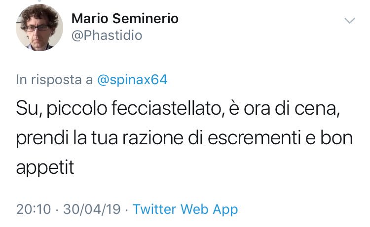 spinax64's tweet photo. @sbarisoni non vi vergognate a tenere in @Radio24_news certi fenomeni? #seminerio https://t.co/2fh22xOSDb