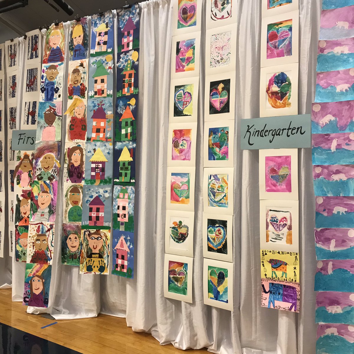 HardingArtShow's tweet photo. We love art at Harding Academy.  Last night was the Student Art Awards. Today was Spring Arts Day with guest marblers, ballerinas, and rock bands. Be sure to take a peak at some of the student art work when coming to the HAS May 2-3-4! #hardingartshow #hardingmoments #kidscreate https://t.co/khjvC0HCdm