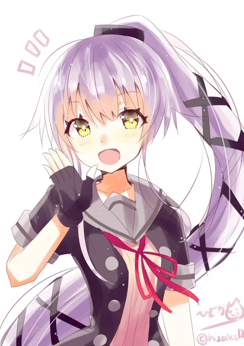 「おーい、提督さ～ん」由良
#艦これ版深夜の真剣お絵描き60分一本勝負
#艦これ版真剣お絵描き60分一本勝負_20190430 