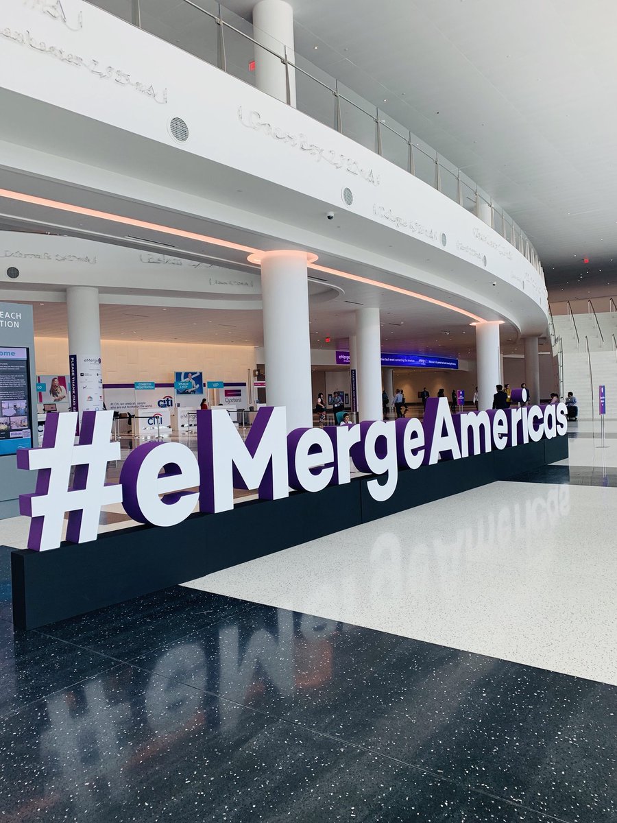 TheMiamiBeachCC's tweet photo. And that’s a wrap! Another successful @emergeamericas at the MBCC - convening global enterprises, leading startups and government leaders focused on innovative digital solutions transforming industries. 🌐 https://t.co/9cbrurMMO6