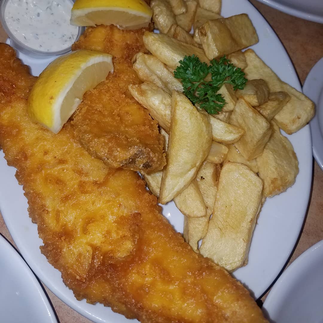 First fish n chips of the London trip!