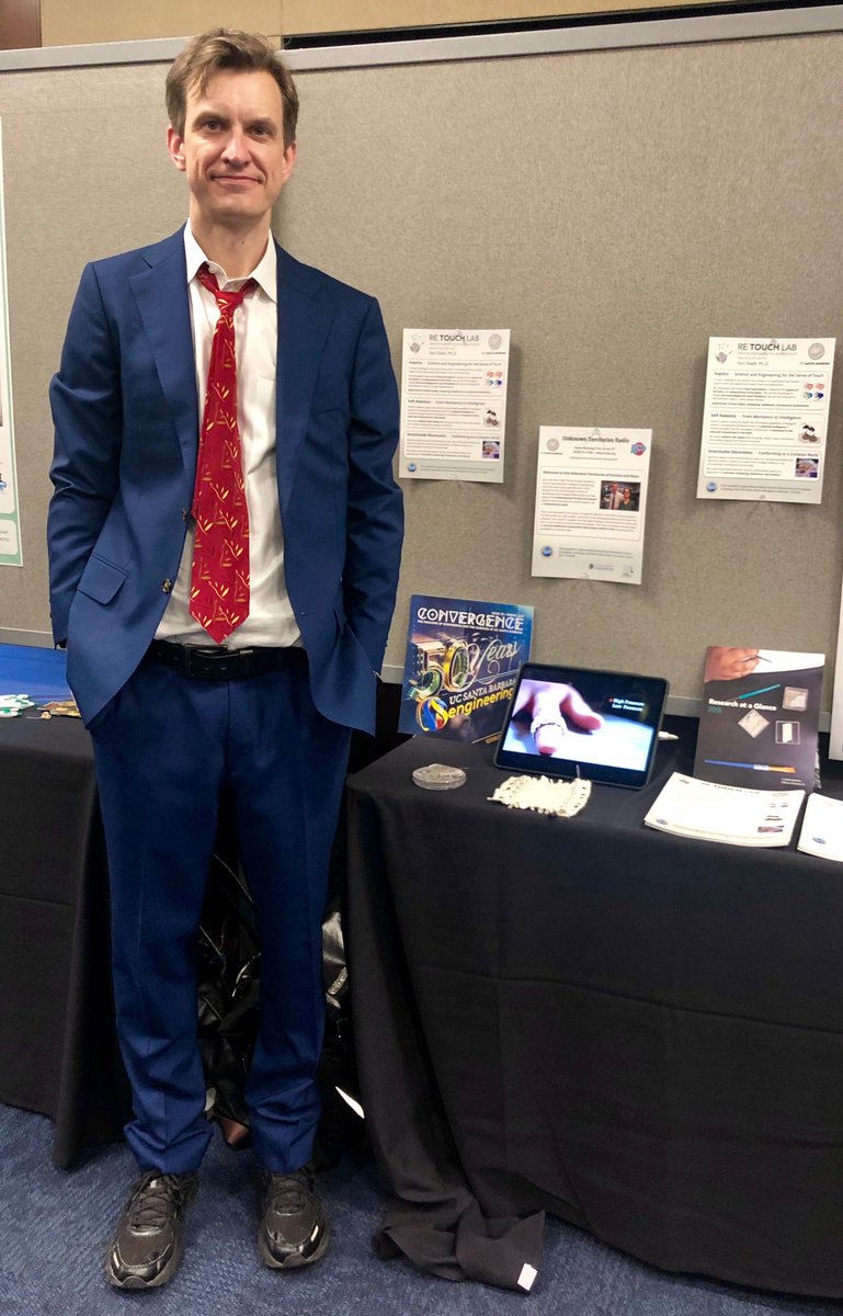 KirstenDeshler's tweet photo. Science of touch is very cool! @NSF @YonVisell research creates new technologies for the sense of touch at his #ReTouchLab @ucsantabarbara @UCSBengineering #SeeNSFexpo #UCinDC https://t.co/Lk0ApYTcTe