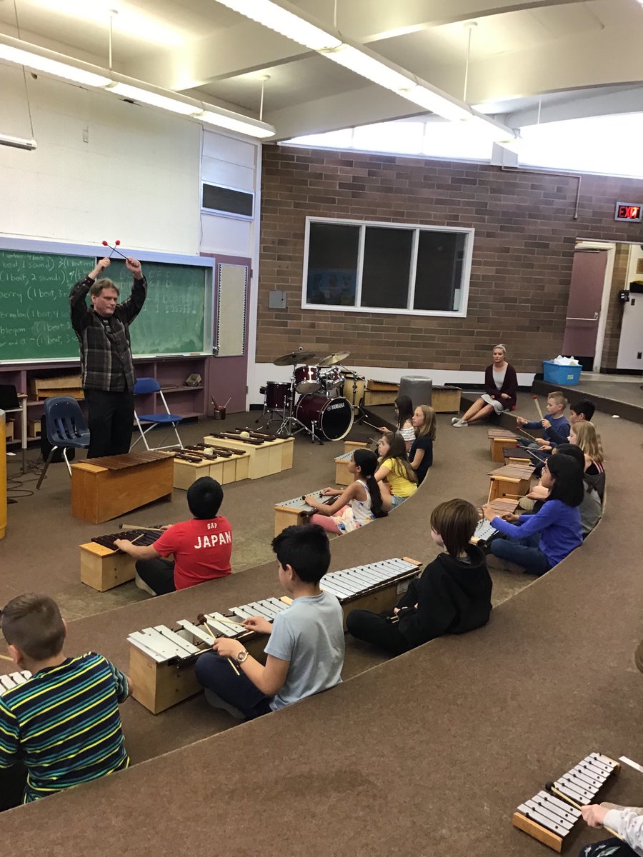 Move over Mozart, Chopin, Bach...
Under the direction of outstanding music teacher Bill Clark , who improvises  music instruction in his classroom, these David Brankin students compose their own music!
So lucky to visit this incredible class! #sd36 learn