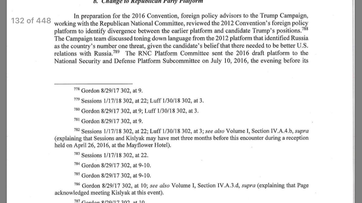 17. Trump campaign “tones down language” identifying Russia as the country’s number one threat.Perspective: Under sanctions for war crimes and human rights abuses, Russia—led by two military units—was engaged in an active measures campaign against our democracy.