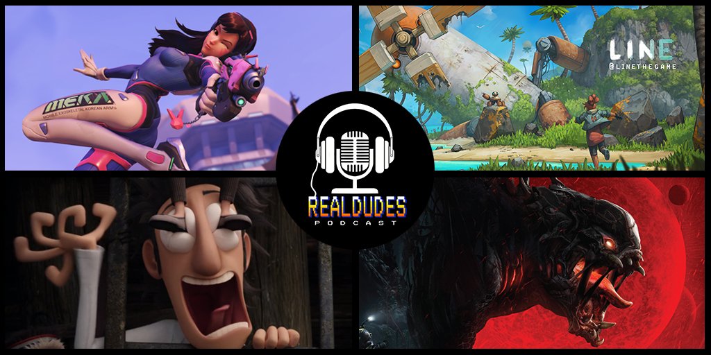 PoodleTime's tweet photo. I sat down w/the dudes of the @RealDudes_Pod(cast) for a chat about nearly everything. My Career, Feature Film, Overwatch, my indie project: @linethegame, violence in games, kids, &amp; even the pressures of Twitter. Would love to hear what you think. :)
https://t.co/Oiif6B7xUC https://t.co/EwDgrbaLNG