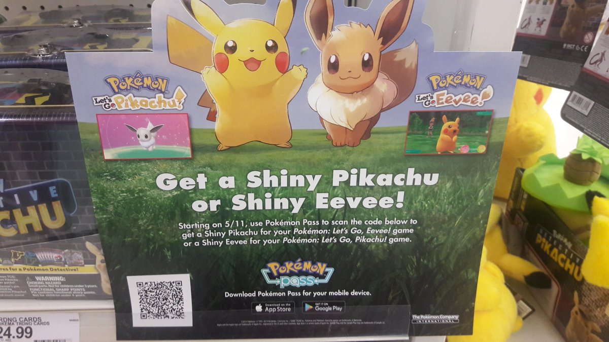 Nintendeal Oled Model Twitter પર Closer Look At The Qr Code Starting On 5 11 Use Pokemon Pass To Scan The Code Below To Get A Shiny Pikachu Or Shiny Eevee For Pokemon
