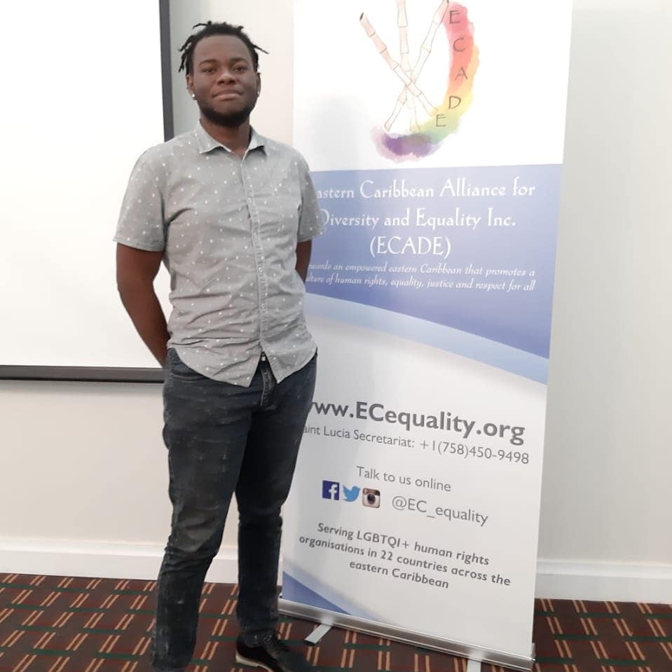 TransWaveJA's tweet photo. Our Associate Director of Outreach and Community Engagement, Stephon is in St Kitts with Christina Clarke Youth Engagement officer @equalityja with @ec_equality for their Human Rights Mechanism Training. #TransWaveJA  #EqualityJA https://t.co/KKraIrFrem