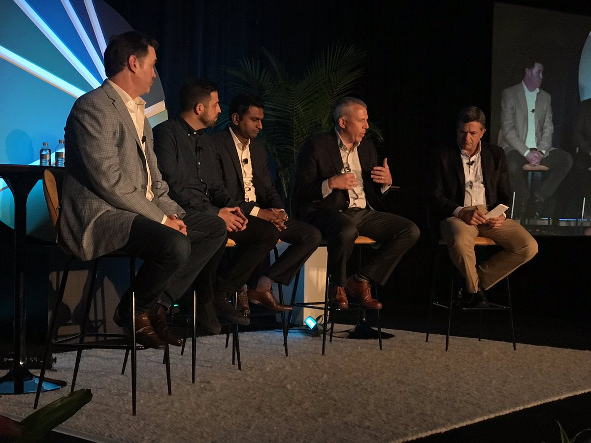 JAXPORT's tweet photo. Next up at #JAXPORTConference: We’re talking technology with industry experts from GE Transportation, project44, Turvo, GP Cellulose and Twill Americas.
In a conference poll, 60 percent of attendees say their organization is SOMEWHAT ready to embrace digitization. #jaxportX2019 https://t.co/o7tDEre0Sj