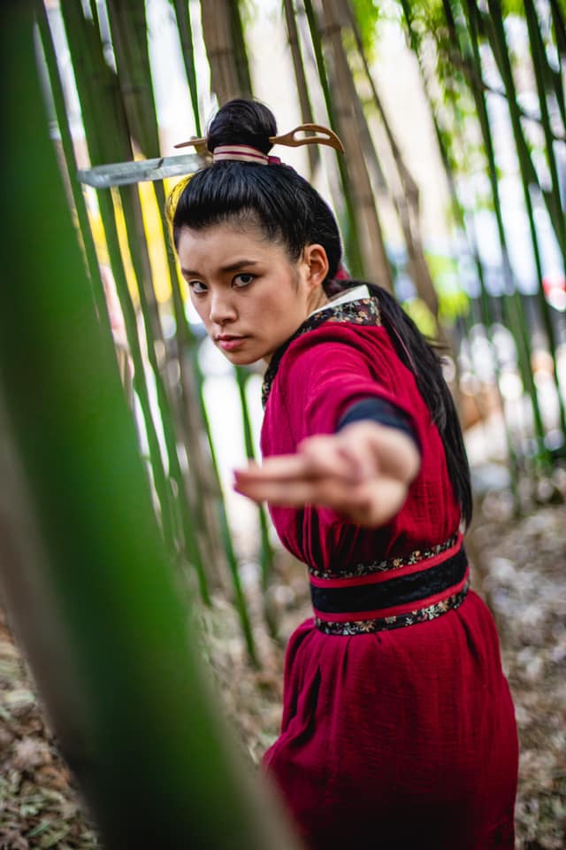 letmethinkfilms's tweet photo. On the set of my #independentfilm #OnceUponaTimeintheBamboo #martialarts #femalefilmmakerfriday #womeninfilm My heart is still pounding to work with a pool of such #talented people! Coming #FALL2019 Staring @itsCeliaau, @adamjlim , William Yuekun Wu https://t.co/6oqKfJWRWd