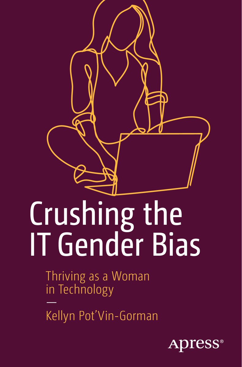 JonathanGennick's tweet photo. Crushing the IT #Gender #Bias. Just published by @DBAKevlar, and the #cover #design is one of my #favorites so far this year. #GoodTopic #StrongTopic @Apress https://t.co/kCwuP7vVvJ https://t.co/trcqpF35Nv