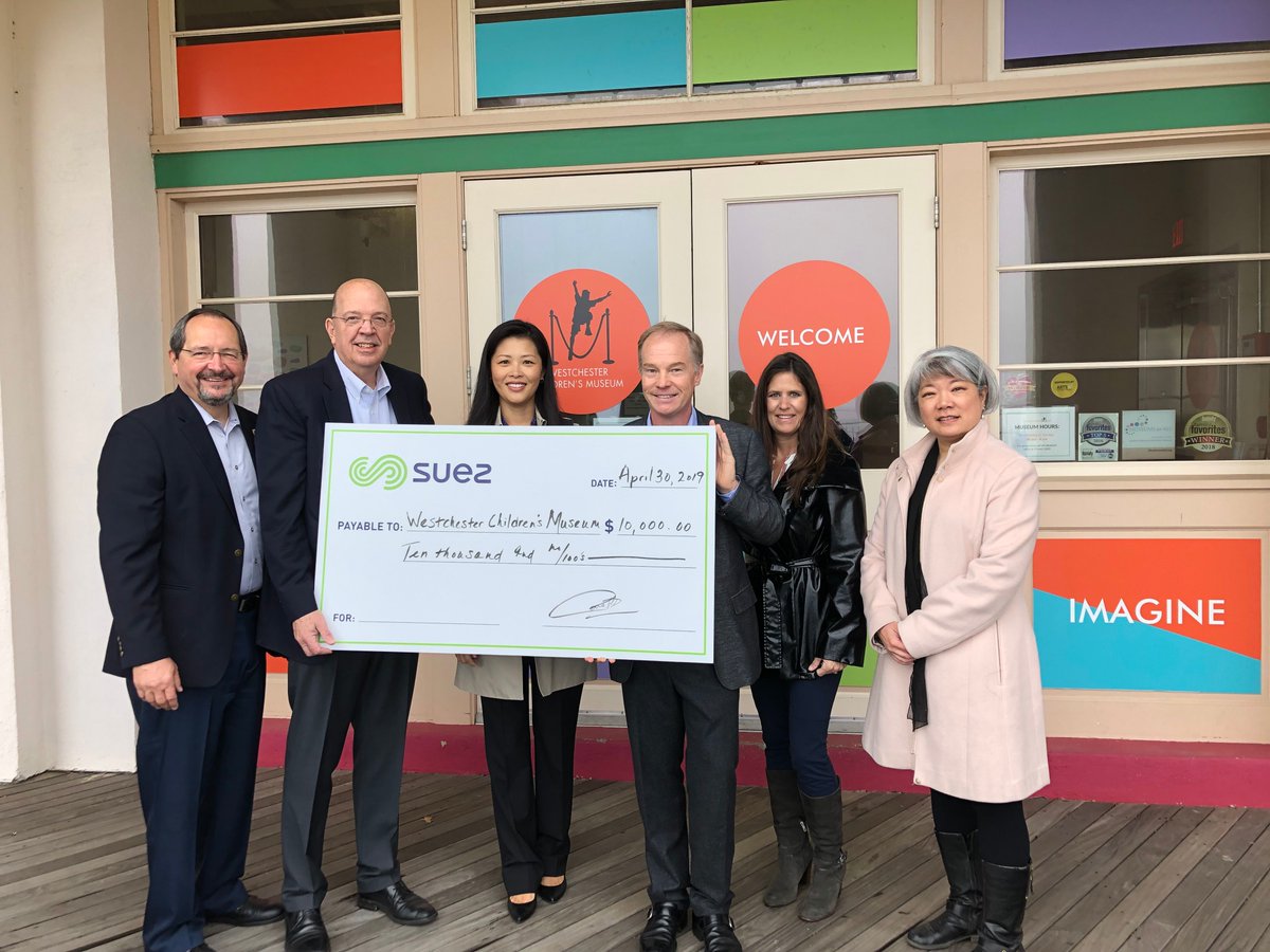 EGernath's tweet photo. Incredible morning spent at Westchester Children's Museum! @SUEZ_NA is proud to support the various interactive exhibits that @discoverWCM provides children to explore science, art and technology. https://t.co/zcFi1HNP1S