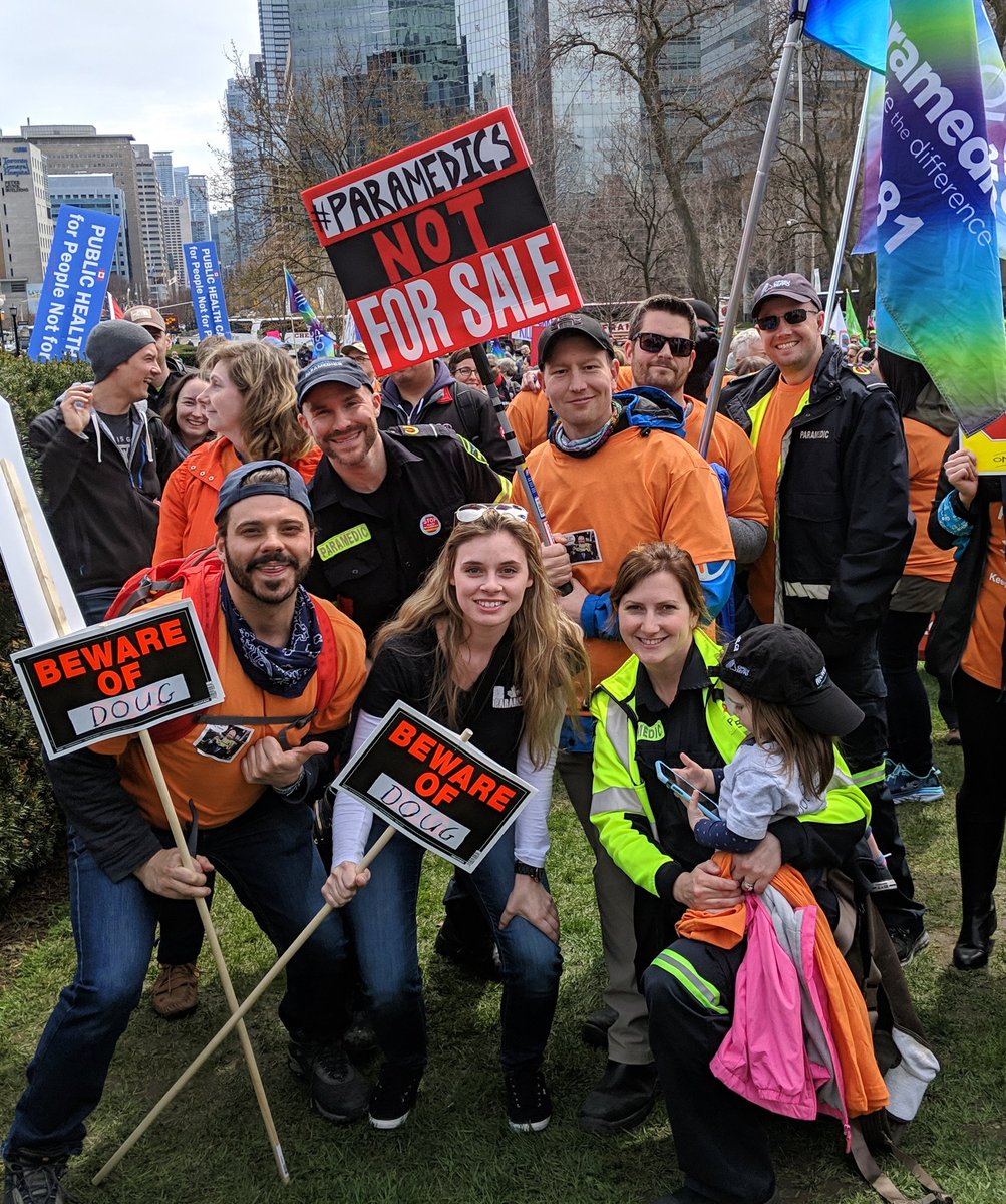 Opseulocal381's tweet photo. We're going to fight like hell to #protectpublichealthcare & #stophealthprivatization! @OPSEUAmbDiv #onpoli #1stepFord2stepsback https://t.co/KPYfH4cqA4