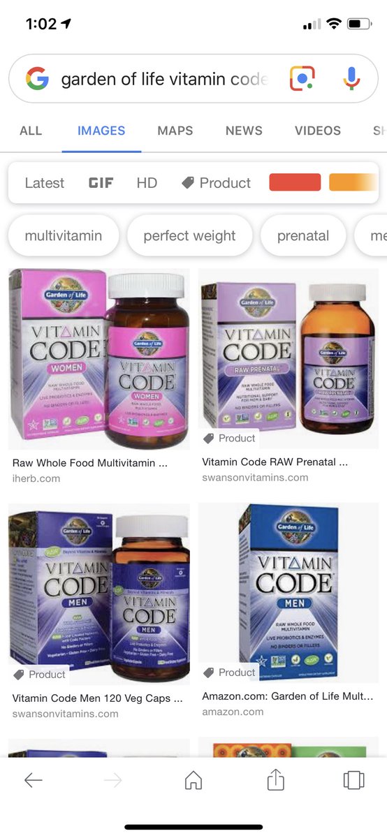 Garden of Life Vitamin Code. Caters to different needs. 4 capsules a day. The DV % is crazy on some of these vitamins & minerals. Kinda pricey depending on how big a bottle you get, but worth it. Idk how I lived before these