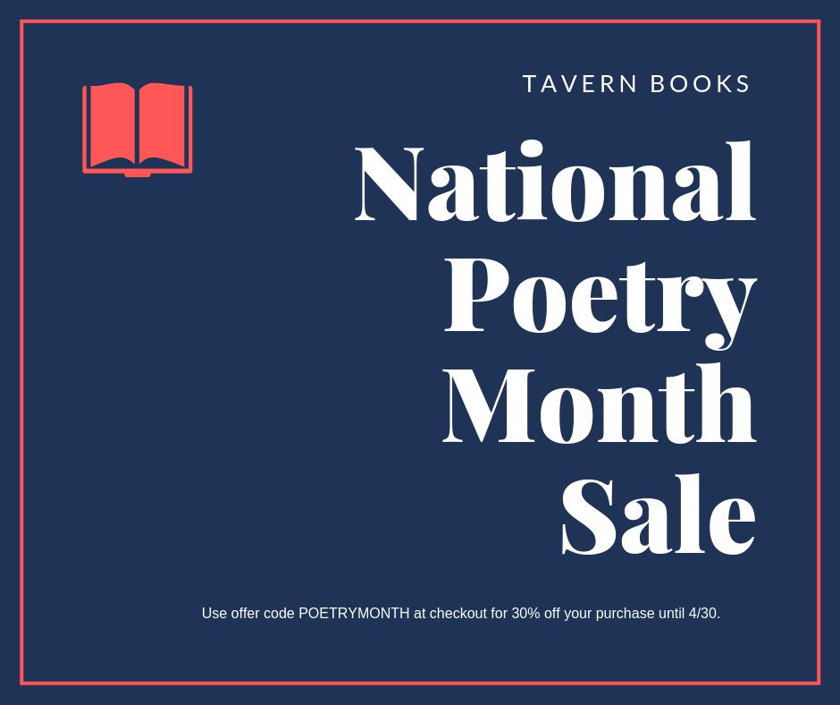It's the final day of our National Poetry Month Sale! Get 30% off your order before midnight.