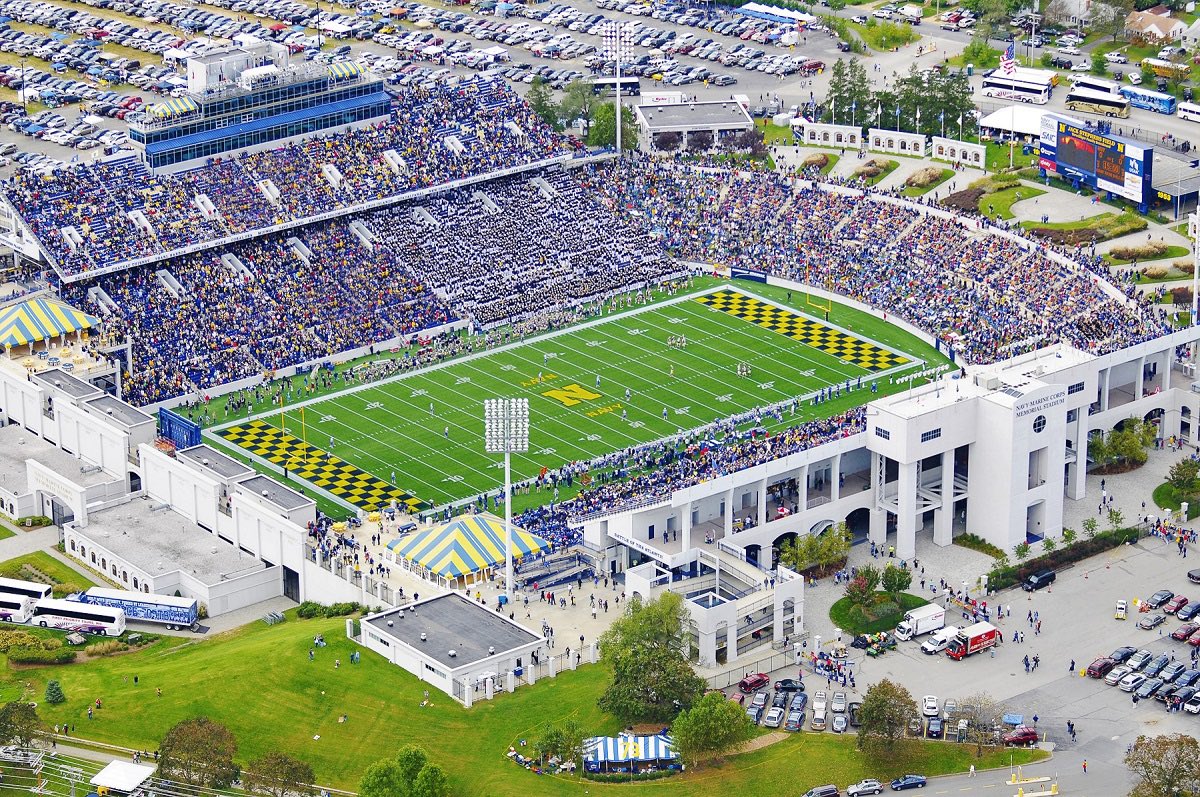 carson1harris's tweet photo. Thankful to announce I’ve earned my first division 1 offer to play football at the United States Naval Academy! #Danger20ne https://t.co/6eGPNj6NEg
