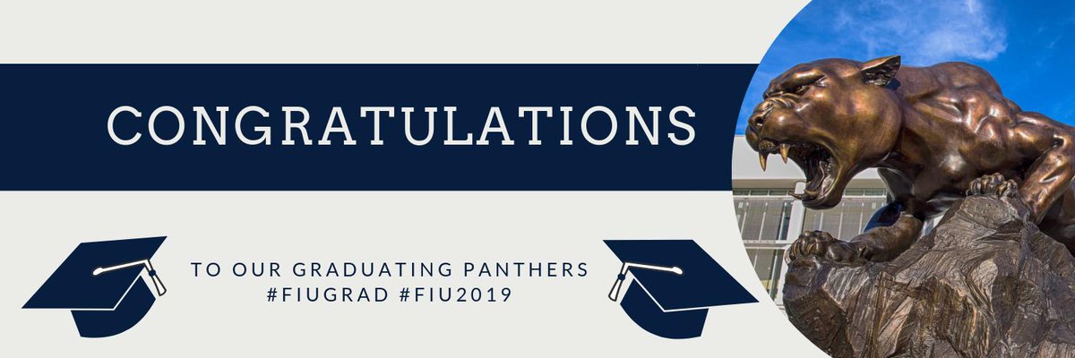 Congratulations to our graduates for completing a milestone in their life! We are all very proud of you. #FIUGrad #FIU2019 #ConstructionManagement