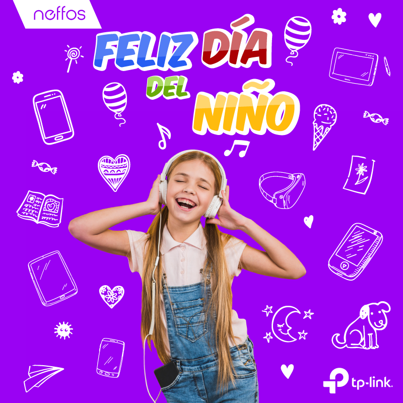 NeffosMx's tweet photo. Porque todos llevamos un niño dentro... ¡Feliz Día del Niño! 🤪💜 https://t.co/iFvDMxfeOl